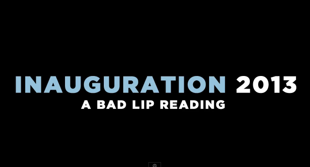Inauguration - bad lip reading