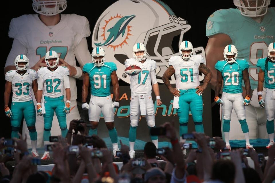 Dolphins+New+Uniforms
