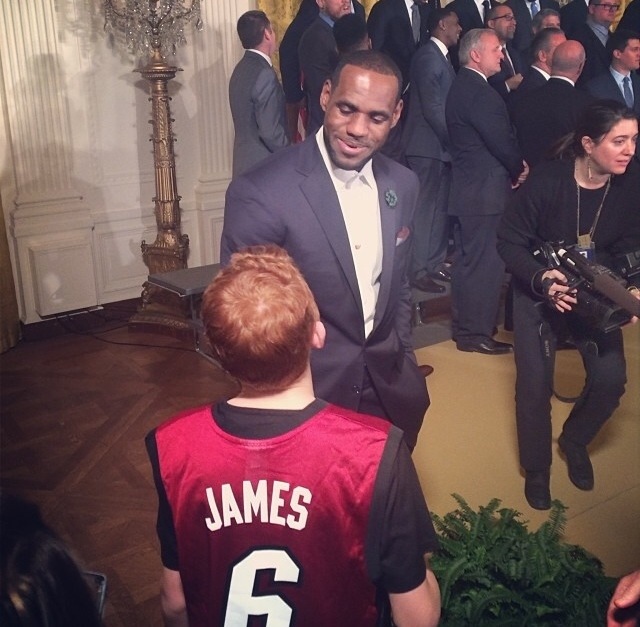 LeBron James at White House 2014.jpg